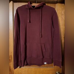 Men's Burgundy Hoodie